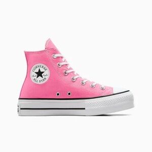 Converse Women's Pink Canvas High-Tops